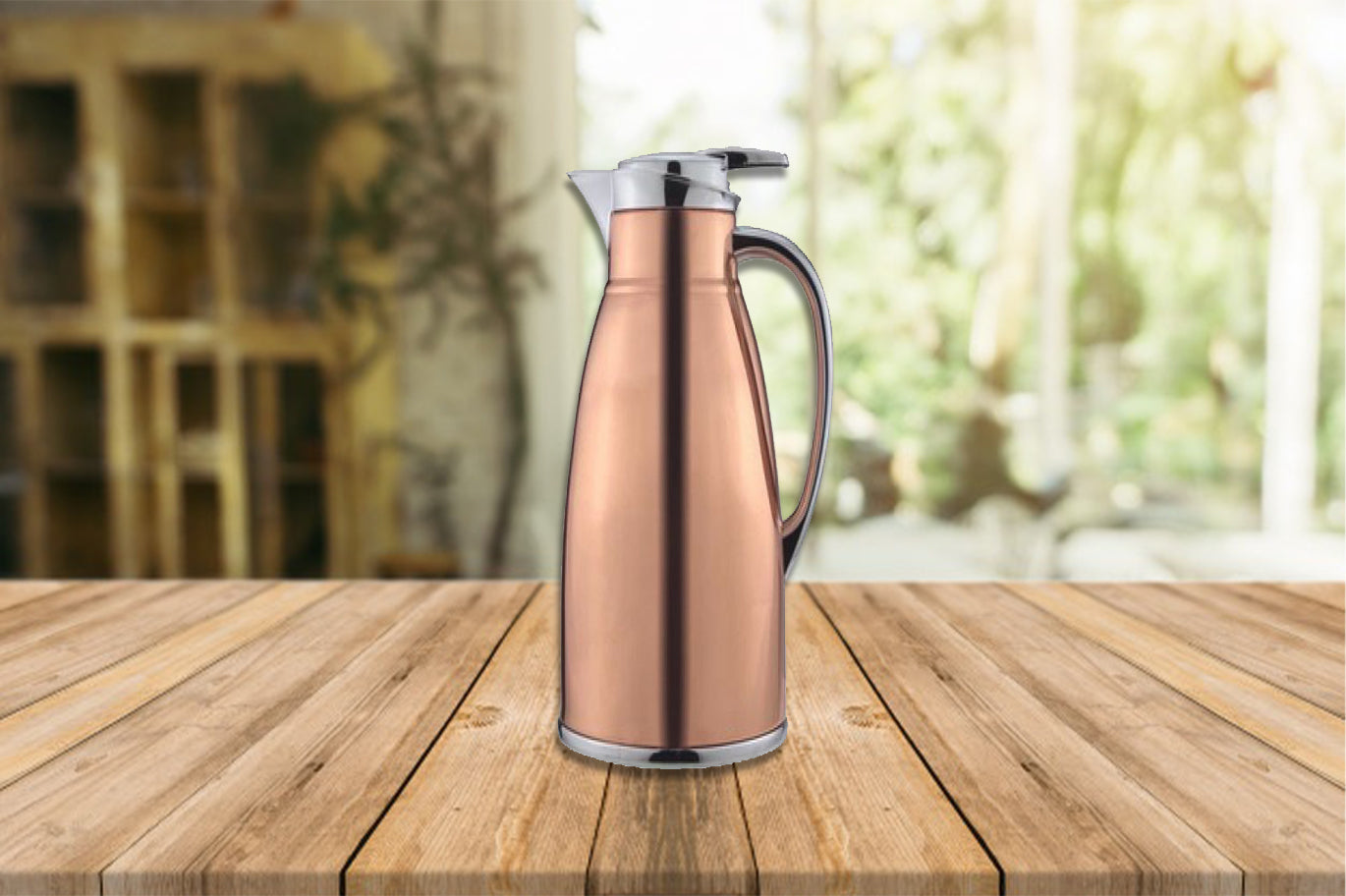 1.9 Liter Hot and Cold Vacuum Encased Carafe Flask