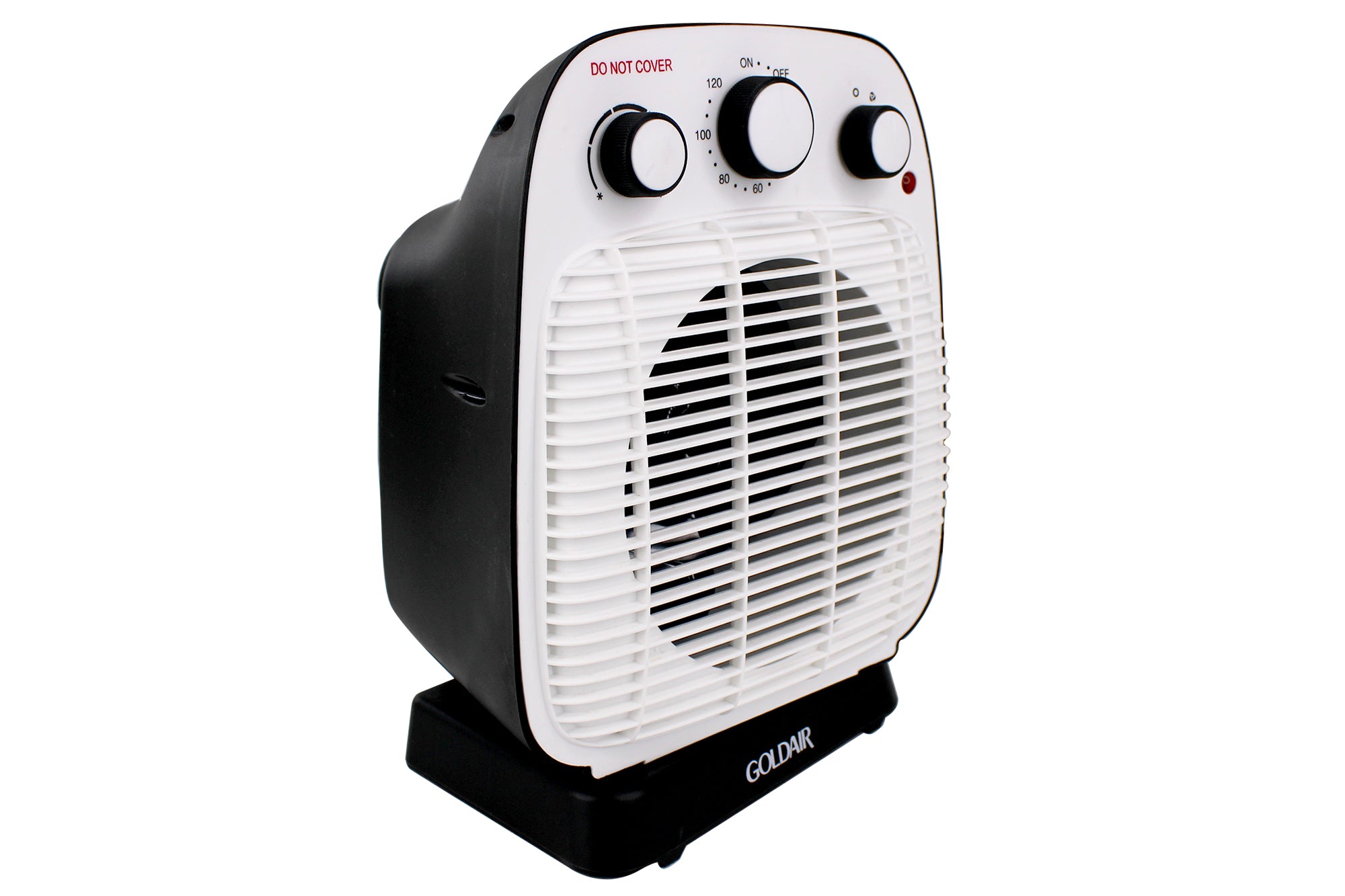 Goldair 2000W Space Fan Heater with Timer & Tip-Over Switch - GFH-2020