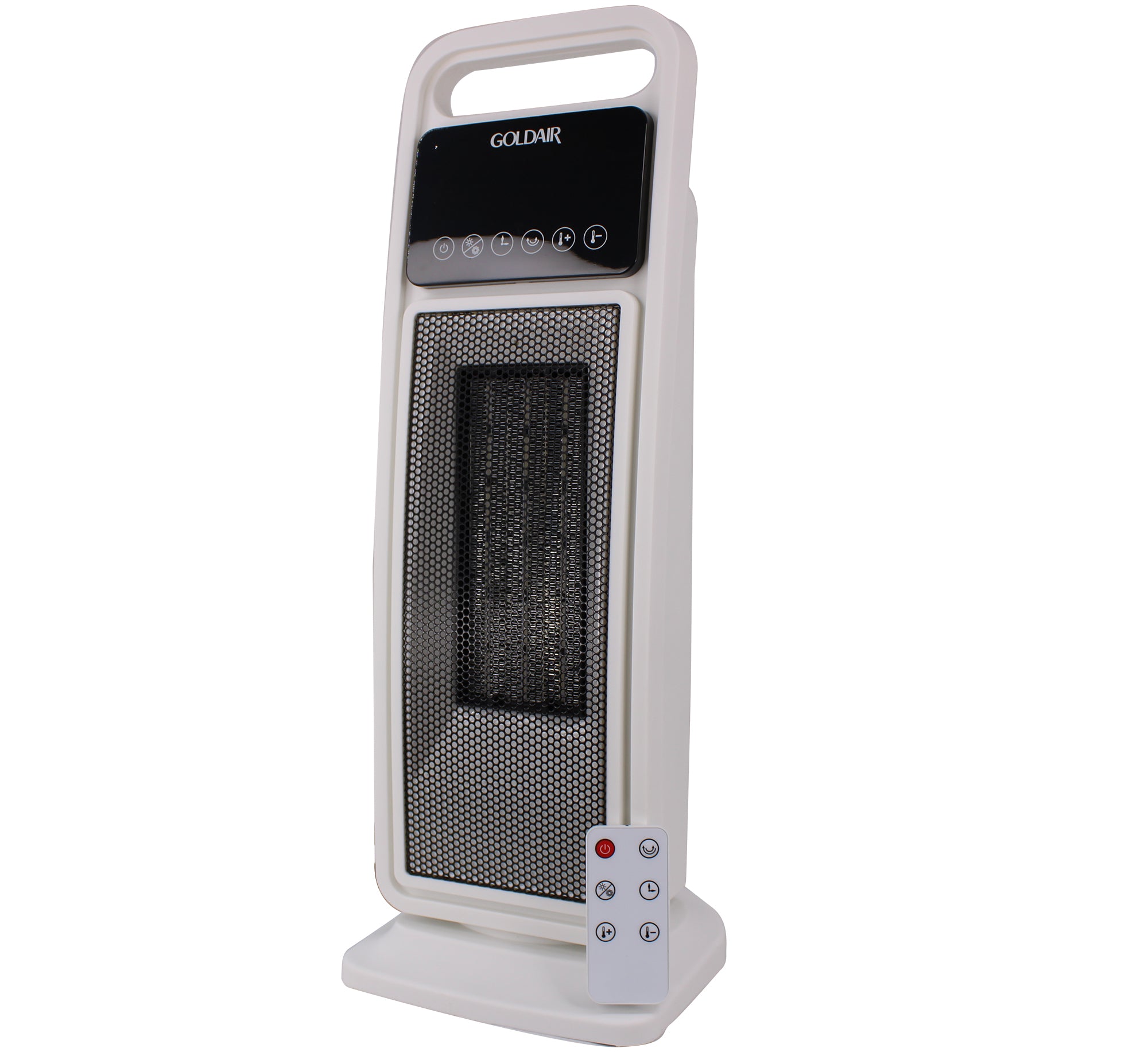 Goldair 2000W Remote Control Oscillating 8Hr Timer PTC Fan Heater GPTC-605