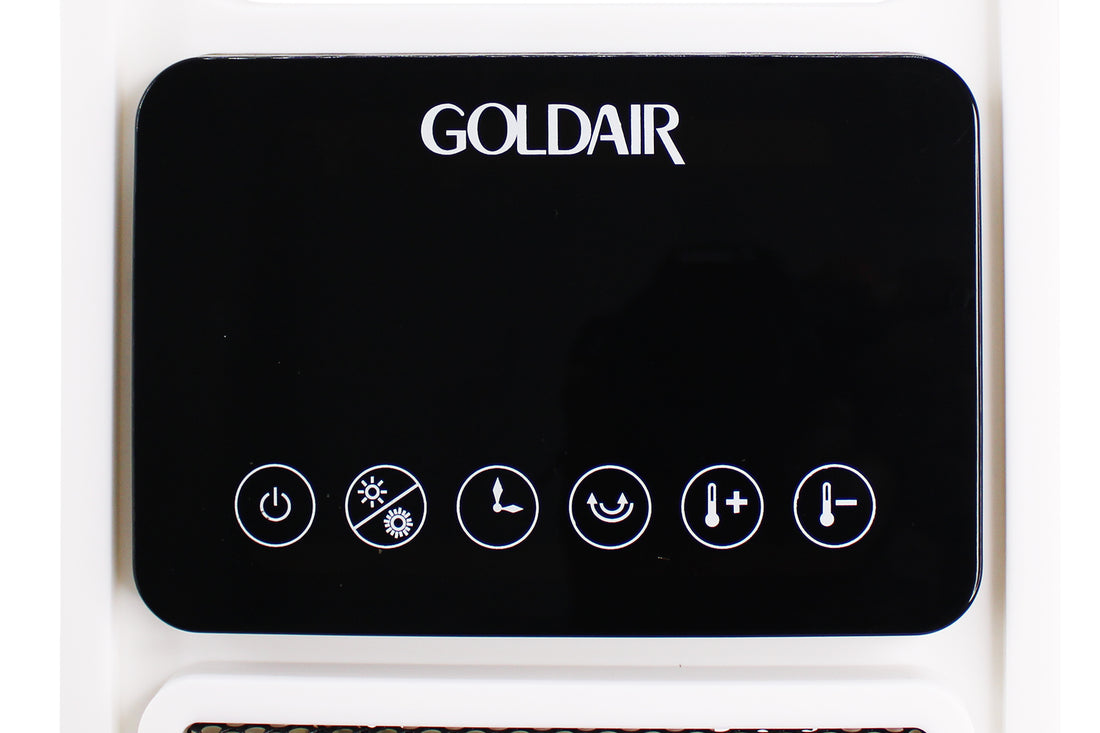 Goldair 2000W Remote Control Oscillating 8Hr Timer PTC Fan Heater GPTC