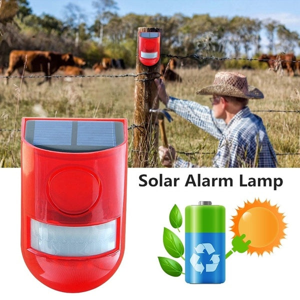 Solar Infrared Motion Sensor Alarm & Home Garden Security Alarm System