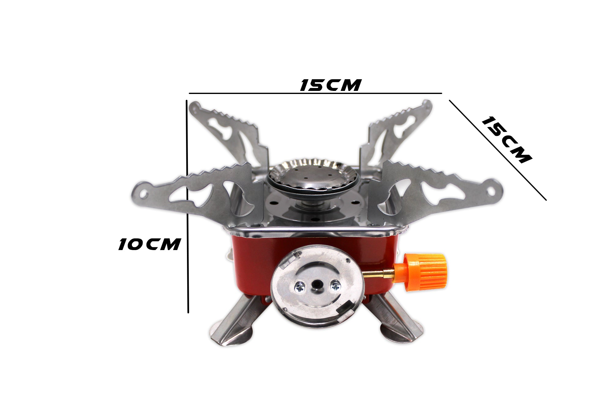 LMA Branded Mini Folding Outdoor Camping Gas Stove and Carry Bag