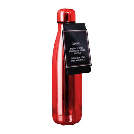 Double Wall Hot And Cold 500ML Stainless Steel Water Bottle