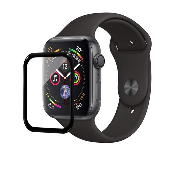 44mm GPS 3D Tempered Glass Screen for Apple Watch Series 4 -  Full Edge