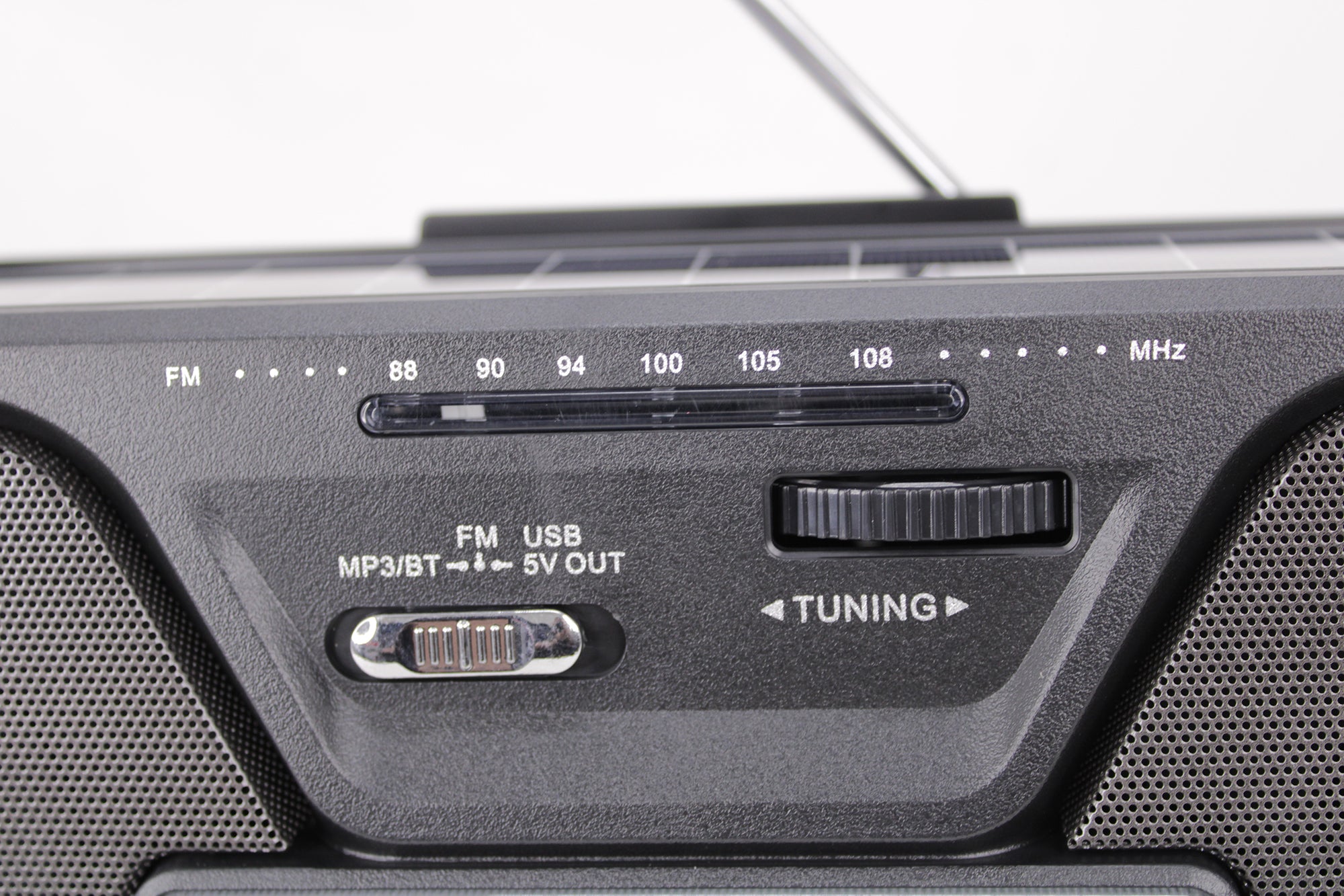 Telefunken Solar Panel Chargeable Portable Bluetooth Radio Speaker THP-2535