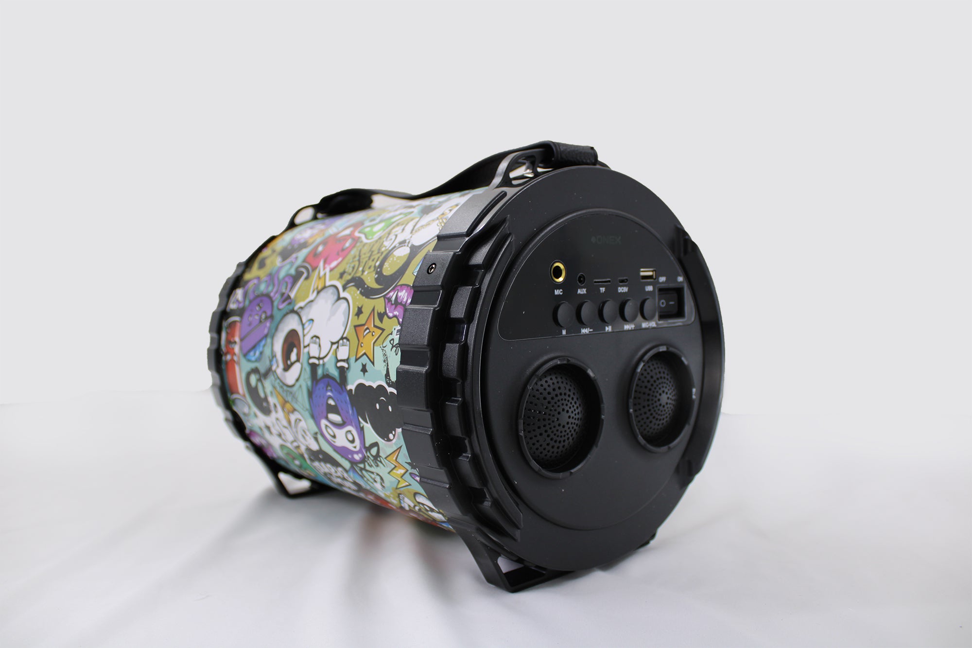 Urban Life 249 Camo Bazooka Boom Box Bluetooth Speaker with Mic In Port
